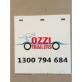 Custom Trailer Splash Guards with Your Own Logo